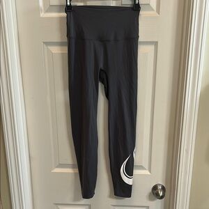 Gray Hotworx Leggings with White logo
